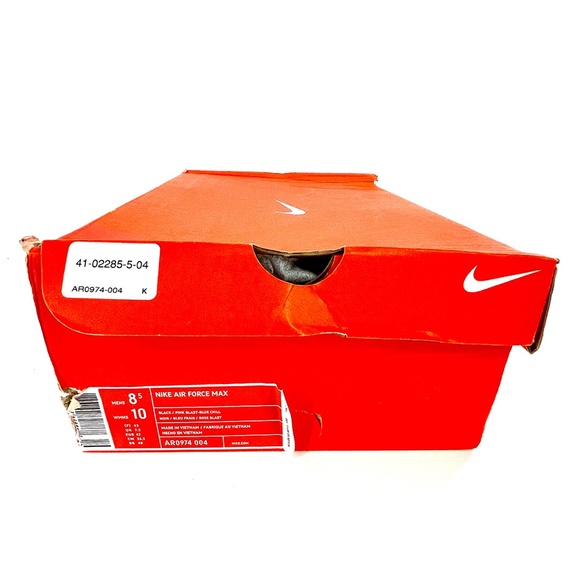 Nike Air Force Max "Pink Blast" Basketball Shoe - Picture 8 of 8